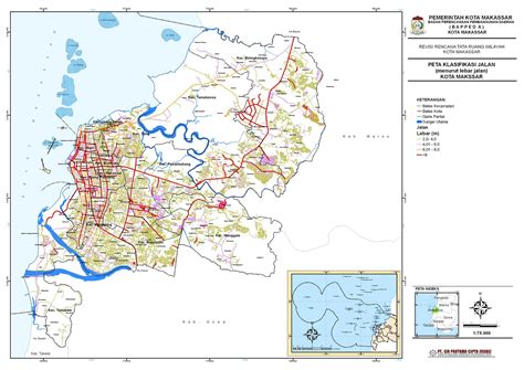 Pojok Timur Nusantara Rtnh Jalan Klasifikasi Jalan Kota Makassar