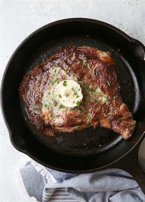 Grilled Ribeye Steaks With Cowboy Butter Completely Delicious