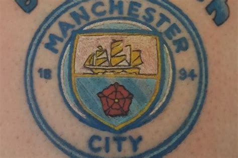 Manchester United Fan Gets Man City Tattoo For This Heartwarming