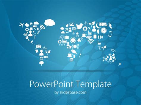 Symbolic World Powerpoint Template Slidesbase