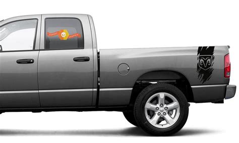 Decal Sticker Vinyl Graphic Truck Bed Side Stripes For Dodge Ram 1500
