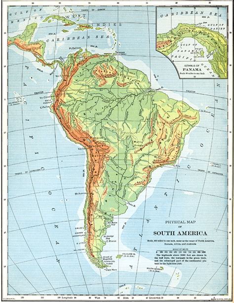 Mountains In South America Map Best Event In The World