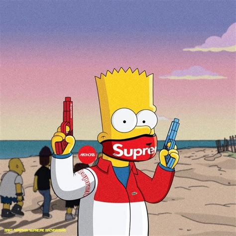 Gucci Bart Simpson Wallpapers 4k Hd Gucci Bart Simpson Backgrounds On Wallpaperbat