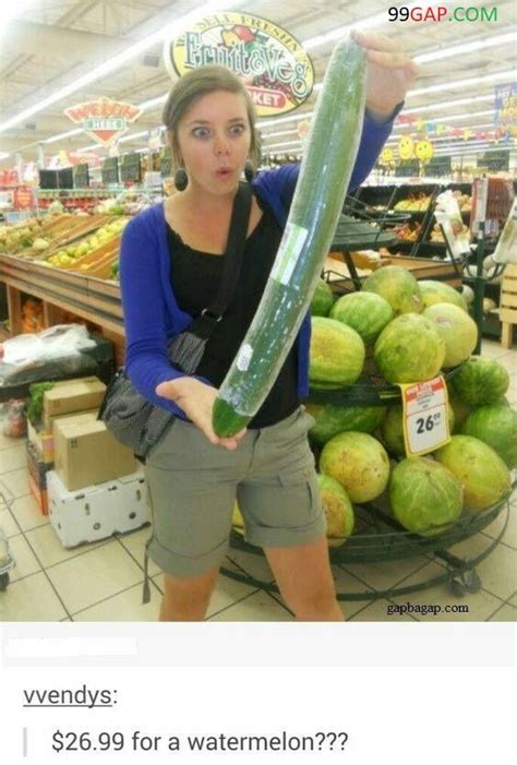 Funny Picture Of Woman Vs Huge Cucumber Funny Pictures Of Women