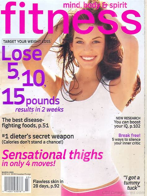 Fitness March 2001 Magazine Back Issue Fitness Mar 2001