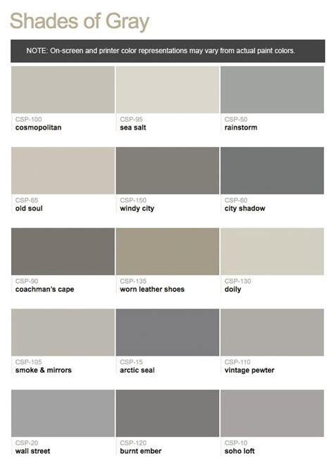 Benjamin Moore Color Stories Shades Of Gray Taupe Paint