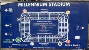 Millennium Stadium Cardiff Seating Plan Principality Stadium About