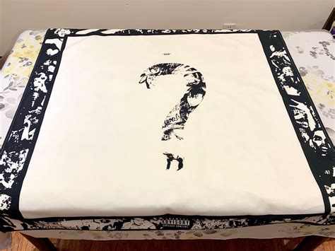 XXXTentacion Question Mark Album Large Tapestry Etsy 日本