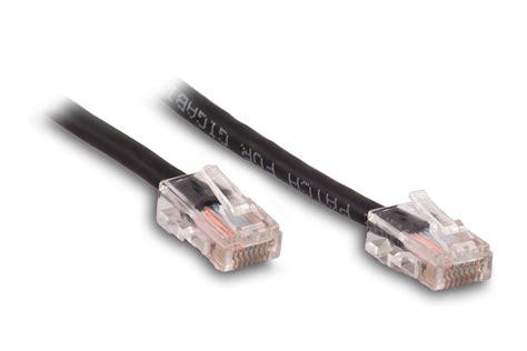 Cat 5 network cable wiring configuration diagram straight­thru: Category 5e (CAT5E) Patch Cables | Cables.com