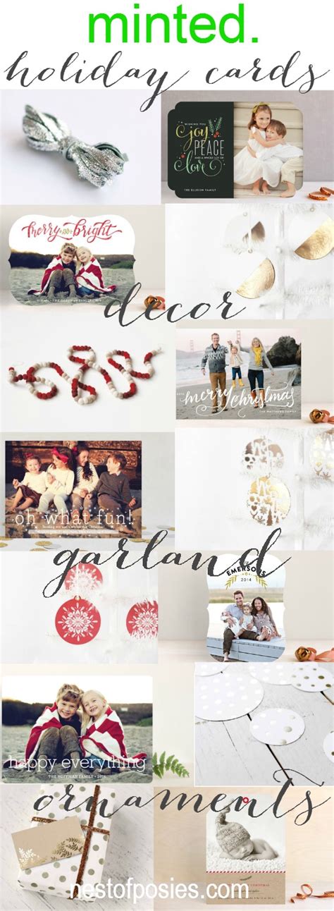 Plus, try their new styling service for we partnered with minted because it's time to start holiday card shopping! Christmas Cards and Decor from Minted