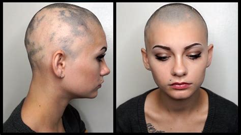 15 Famous Women Who Shaved Their Heads Woman Shaving Vrogue Co