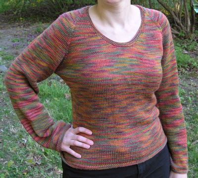 Then you'll love knitting these pullovers! Finished Project: Top-Down Raglan Pullover : Grin and Frog It