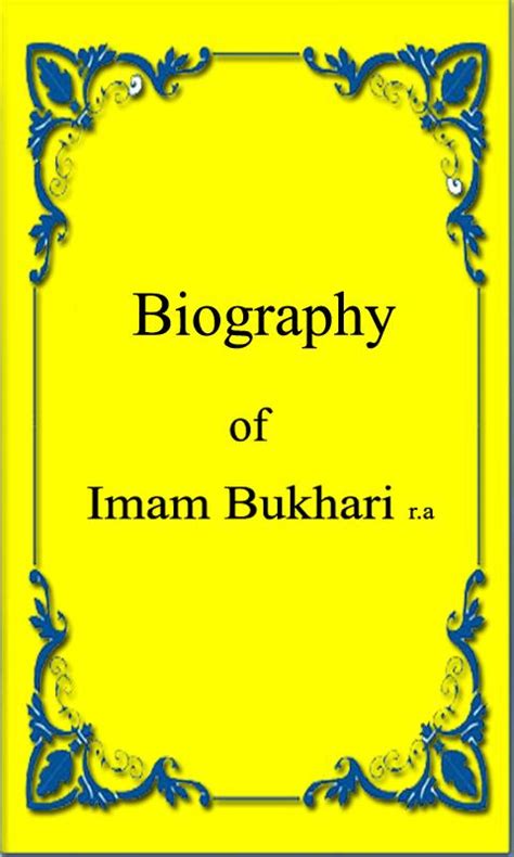 Biography Of Imam Bukhari Apk For Android Download