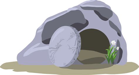 Empty Tomb Illustration Clipart Large Size Png Image Pikpng