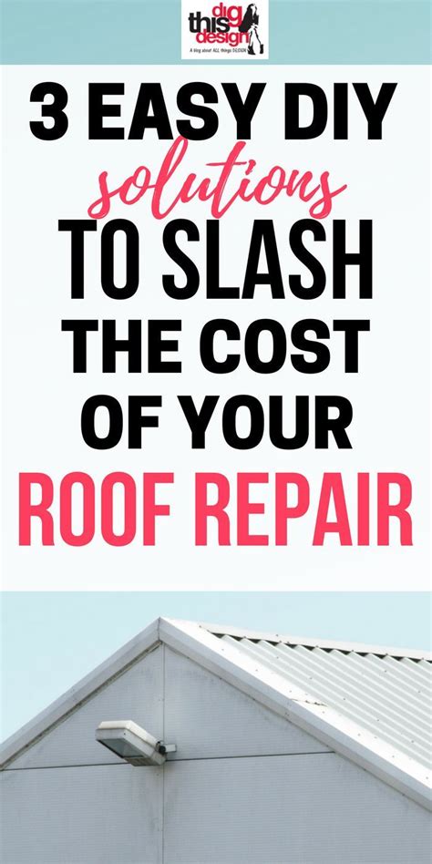 So, roof longevity can be improved for thicker/heavier shingles. 3 DIY Solutions to Slash the Cost of Your Roof Repair ...