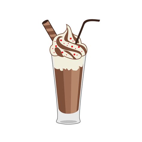 Milkshake With Vanilla And Chocolate Is Suitable For Use In The