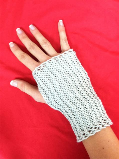 Tutorial Learn To Knit Fingerless Gloves Knitting