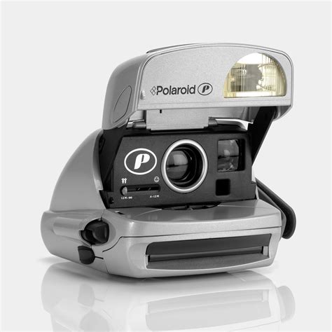 Polaroid 600 Express P Plus Silver Instant Film Camera Retrospekt