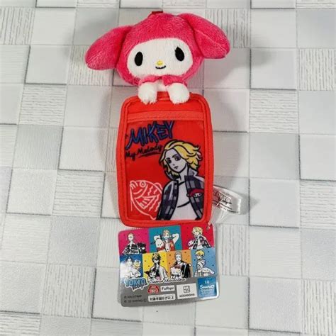 Sanrio X Tokyo Revengers My Melody Manjiro Sano Plush Pass Case Furyu