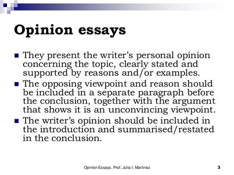 Lets English How To Write An Opinion Essay CÓmo Escribir Un