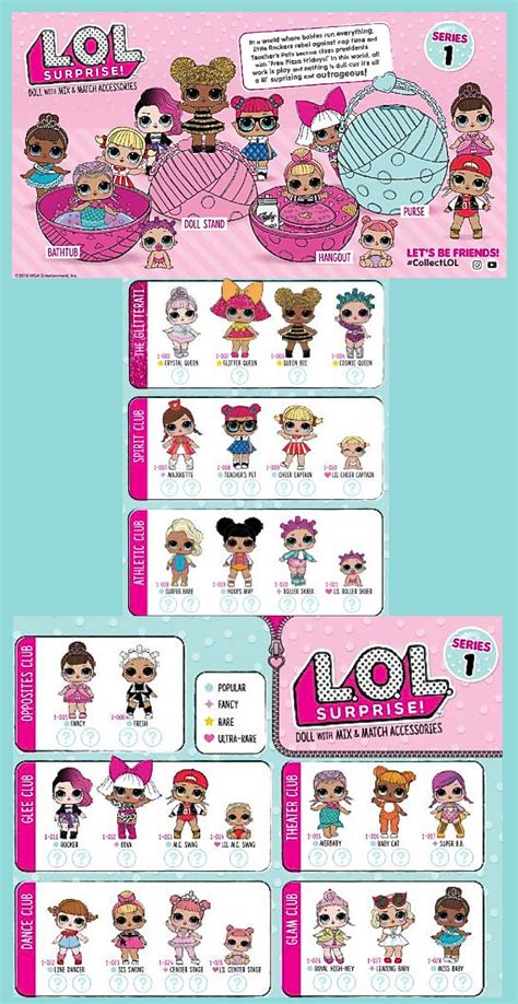 27 Lol Surprise Dolls Names And Pictures