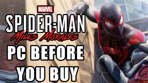 Marvels Spider Man Miles Morales Pc 13 Things To Know Before You