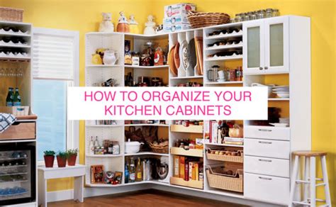 How to diy and organize kitchen cabinets? How To Organize Your Kitchen Cabinets | HuffPost