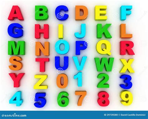 Alfabeto Completo Illustrazione Di Stock Illustrazione Di Bambini
