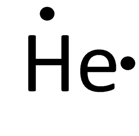 Helium Dot Diagram