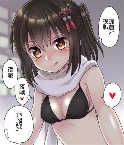 yuzuttan sendai kancolle sendai kai ni kancolle kantai collection translated 10s 1girl