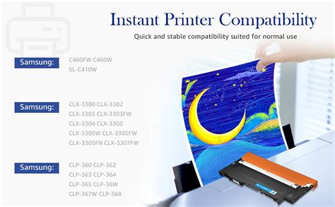 Starover Compatible Toner Cartridge Replacement For Samsung 406 406s