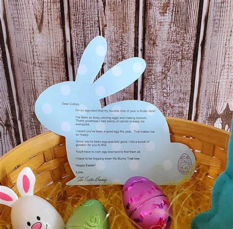 7 Adorable Easter Bunny Letters Cassie Smallwood