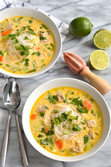 Thai Style Chicken Noodle Soup Brooklyn Homemaker