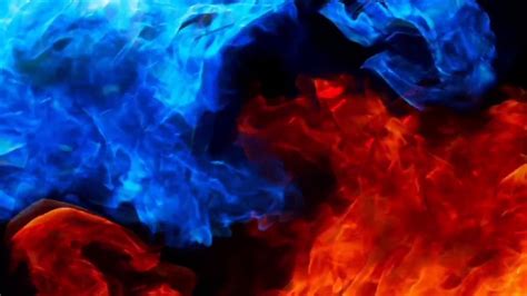 Motion Background Red And Blue Flame Effects No Copyright Video Youtube