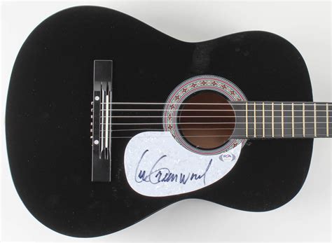 Lee Greenwood Signed 39 Acoustic Guitar Psa Coa Pristine Auction