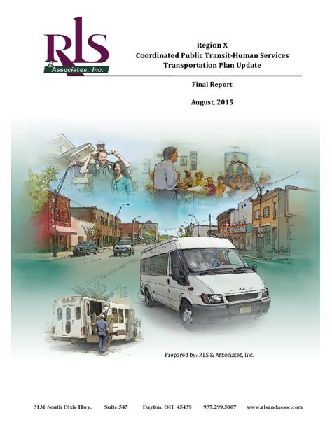 Coordinated Public Transit Human Services Transportation Plan The