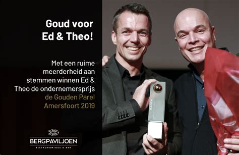 Horeca Ondernemers Ed Van Den Bor En Theo Slotboom Van Bergpaviljoen