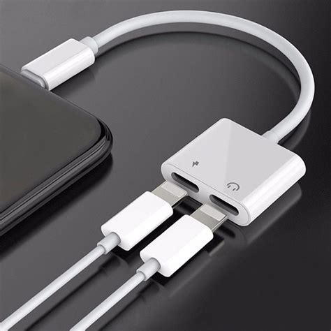 Charging Audio Adapter For Iphone 77 Plus8x Charger Splitter