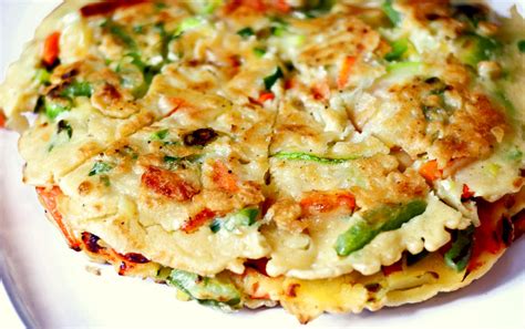 Basically anytime is the right time for pancakes, except when you don't have time to cook a whole batch — or don't need to. Korean Vegetable Pancakes | Mother's Mementos