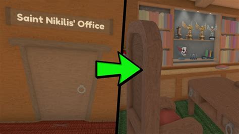 How To Get Inside Nikilis Office In Mm2 Christmas Youtube