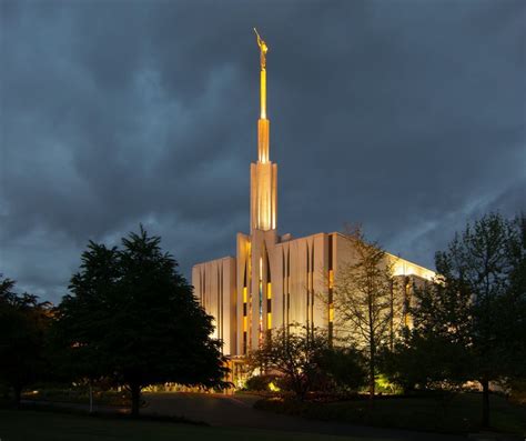 Seattle Washington Temple The Church Of Jesus Christ Of Latter Day