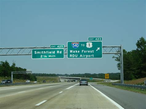 Interstate Guide Interstate 540 North Carolina