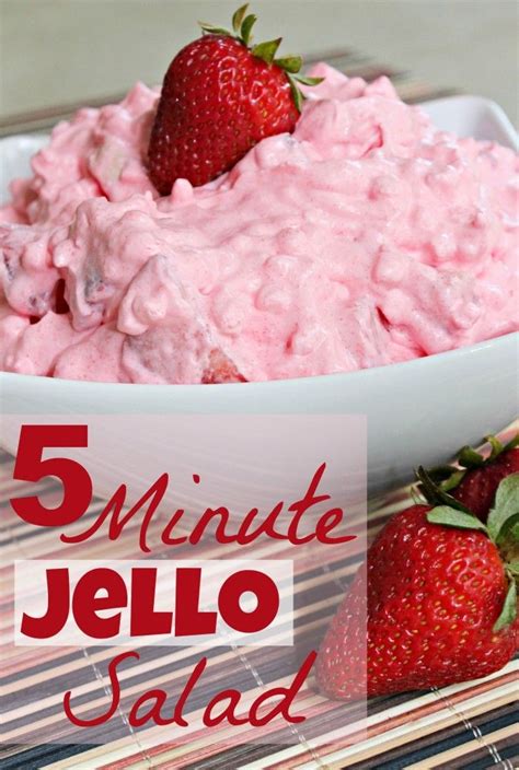 Strawberry Jello Cool Whip Fluff