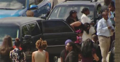 Antwon Rose Shooting Funeral Mourners Honor Black Teen Killed By Police Cbs News