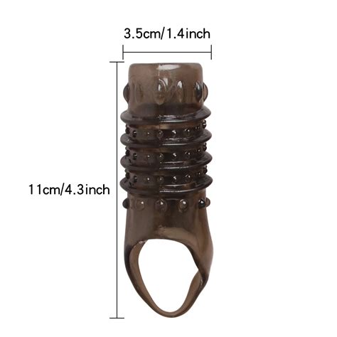 2 types big cock ring reusable silicone long condom penis sleeve delay ejaculation time lasting
