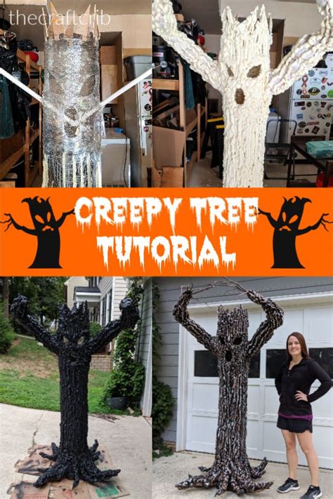 Diy Halloween Creepy Tree Yard Haunt Tutorial This Should Definitely