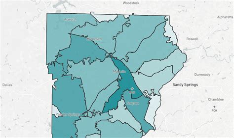 Mapping Cobb Countys Coronavirus Cases By Zip Code East Cobb News