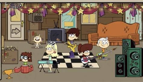 The Loud House Rocking Out Loud Game Play The Loud House Rocking