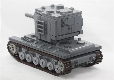 Lego Russian Wwii Tank Kv 2 Finally Completed Im Pretty Flickr