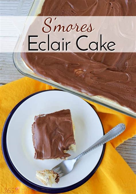 Smores Eclair Cake Easy No Bake Dessert Simple And
